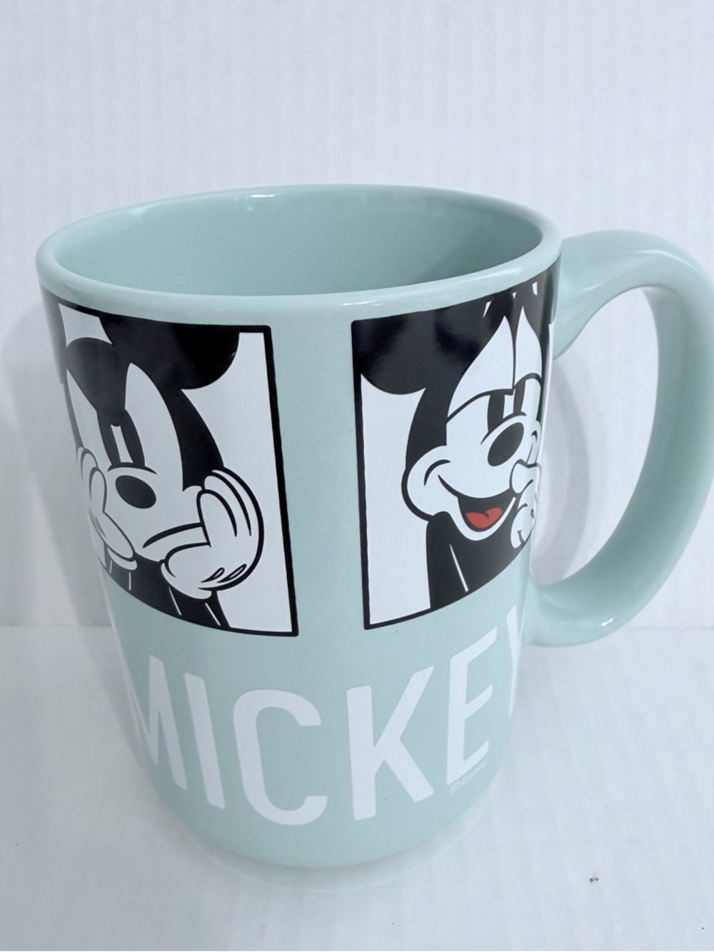 Zak Designs Mickey Mouse Mint Ceramic Coffee Mug